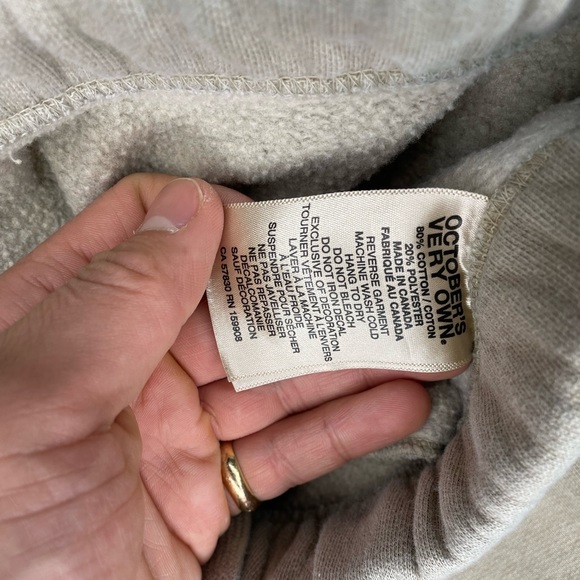 OVO Essentials Sweatpants Joggers Drake Garment Dyed Sz XL - Picture 9 of 10